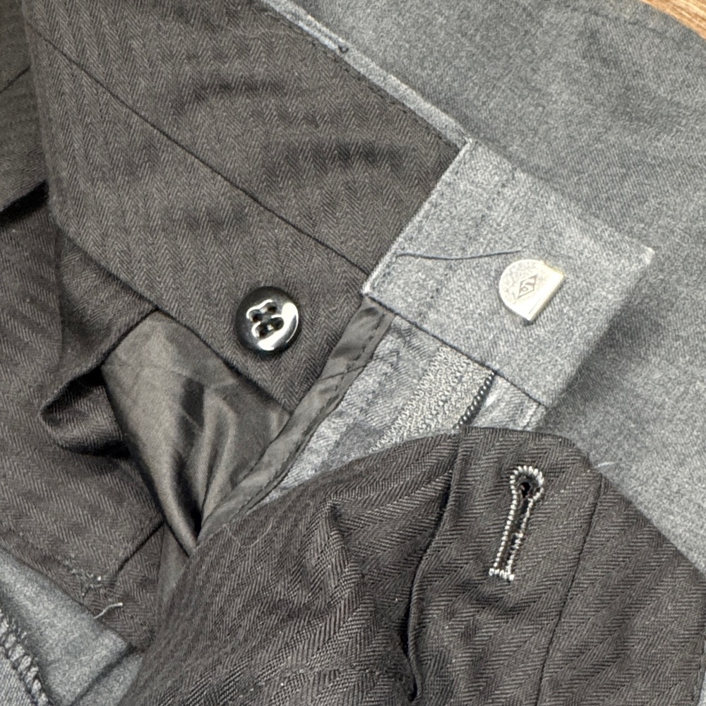 Kenneth Cole Charcoal Dress Pants Men’s Size 38W - Picture 4 of 10